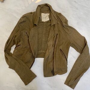 Free people cropped jacket